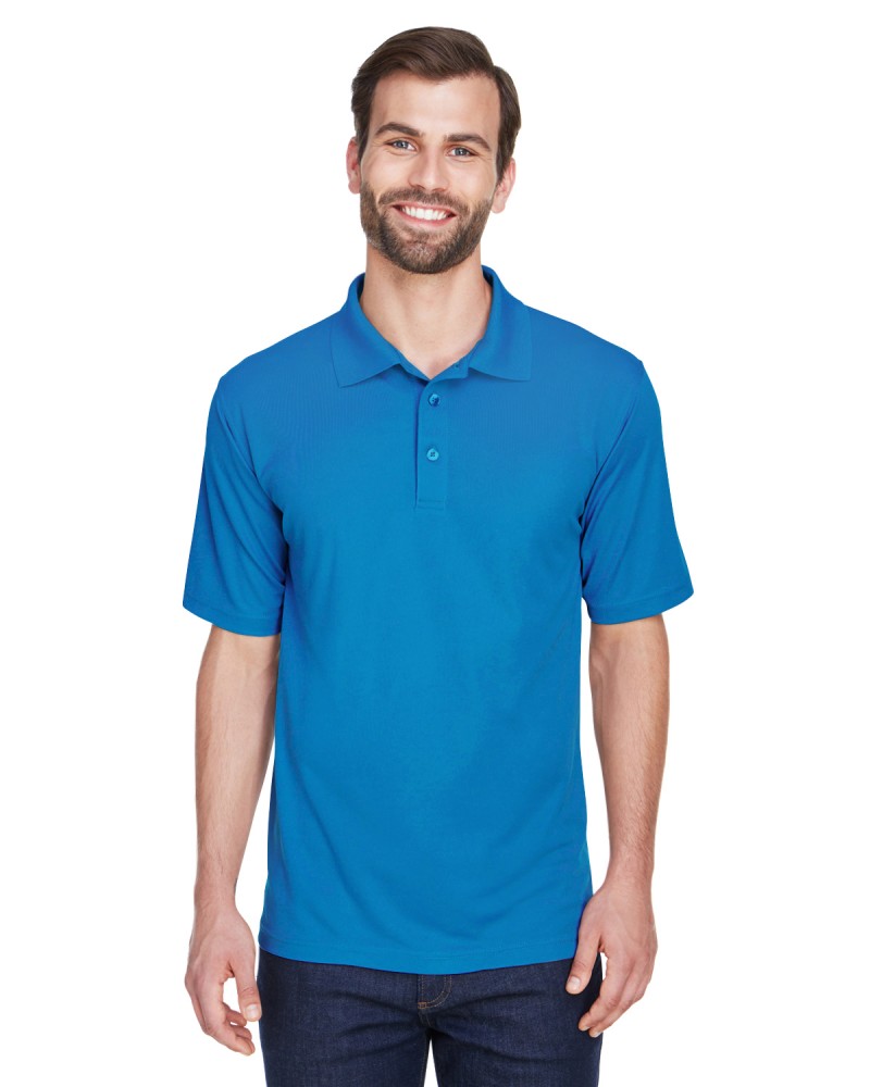 8210  UltraClub Men's Cool & Dry Mesh Piqué Polo 