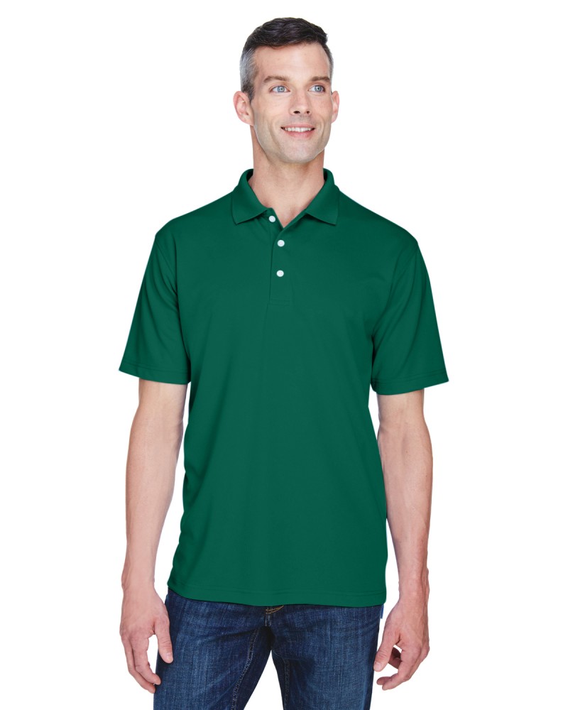 8445  UltraClub Men's Cool & Dry Stain-Release Performance Polo 