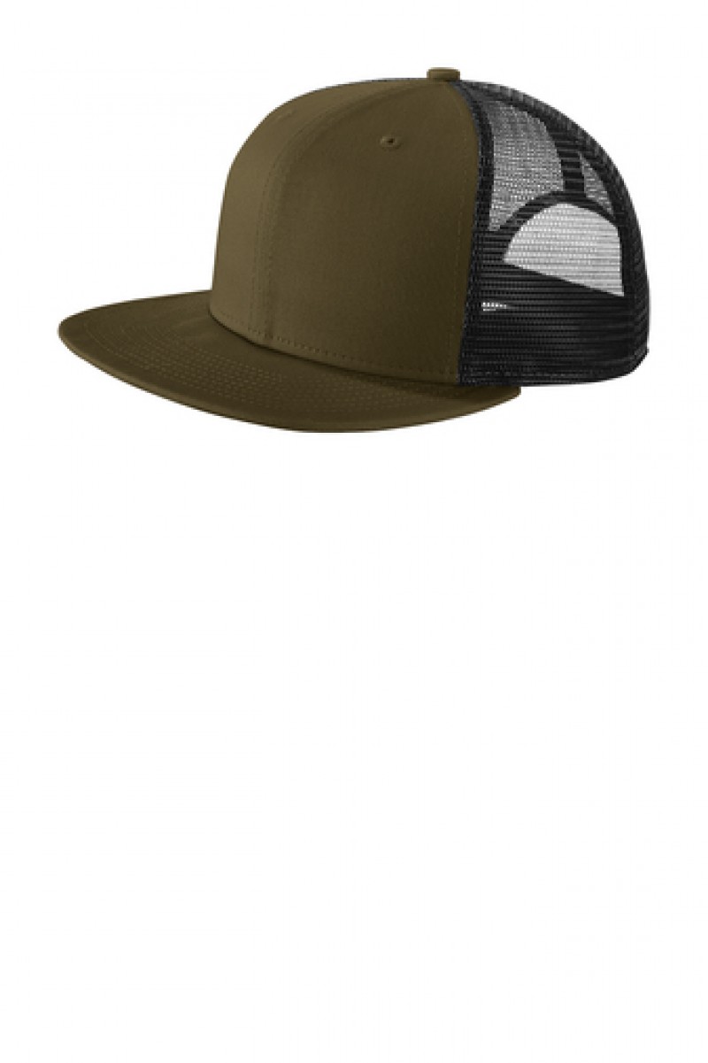 NE403 NE Snapback Trucker Cap