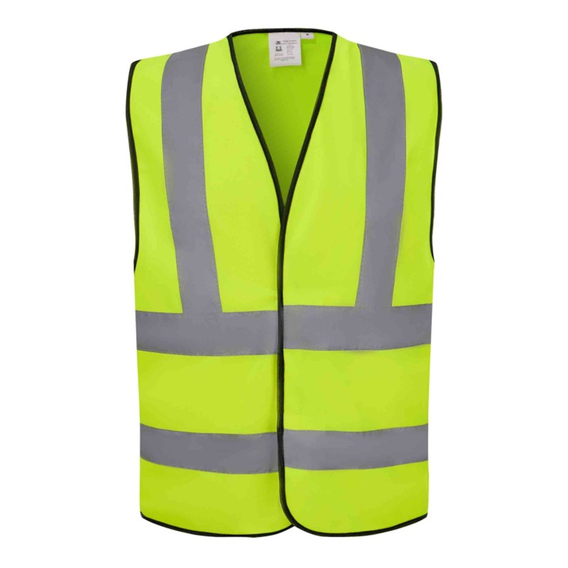 SV1110   ANSI/ISEA Class 2 Economy Safety Vest Neon Green/ Yellow