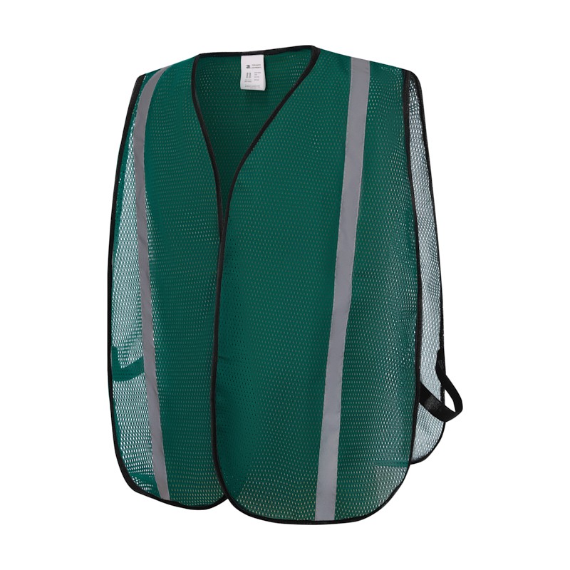 SV9130   Poly Mesh Safety Vest, Non-ANSI Green