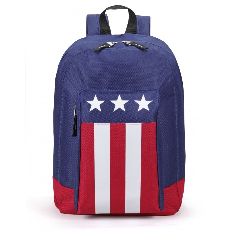 BPHP2201   USA Flag Backpack