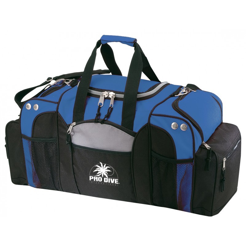 DB6051   Tourists Multi Zipper Duffel Bag 