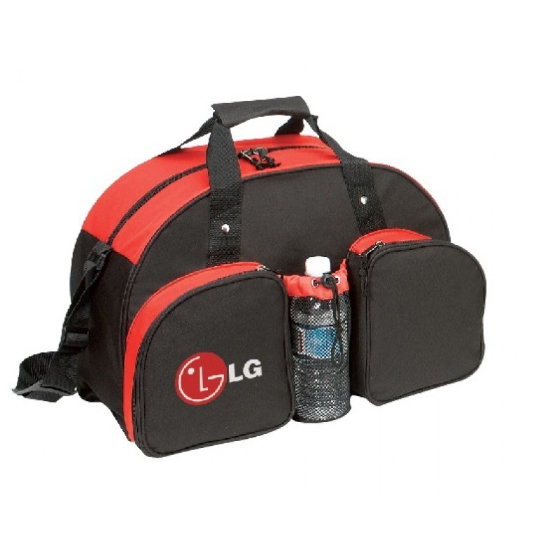 DB6070   Sports Duffel Bag with heavy vinyl backing
