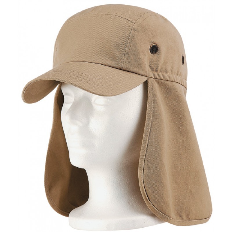 EF23402   Cap with Neck Cover Flap