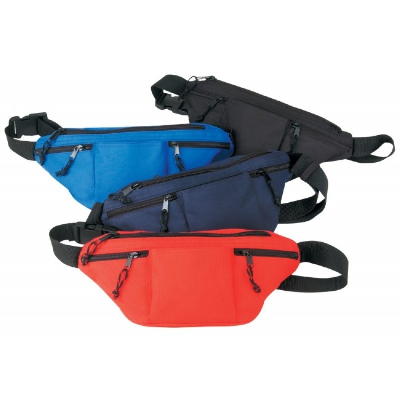 FP1035   4-ZIPPERS FANNY PACK