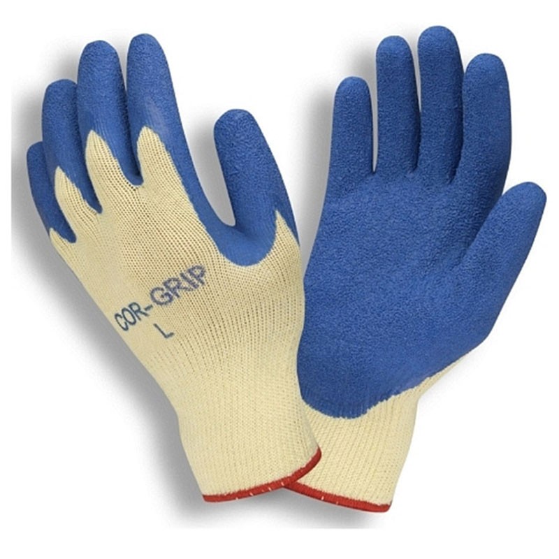 GL3894   10-Gauge Latex Palm Coated Poly-Cotton Gloves