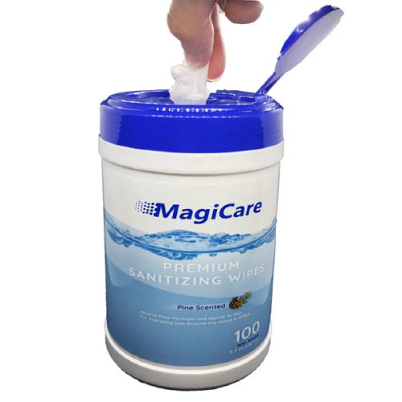 MCW100C - MagiCare Premium Sanitizing Wipes 100 Count