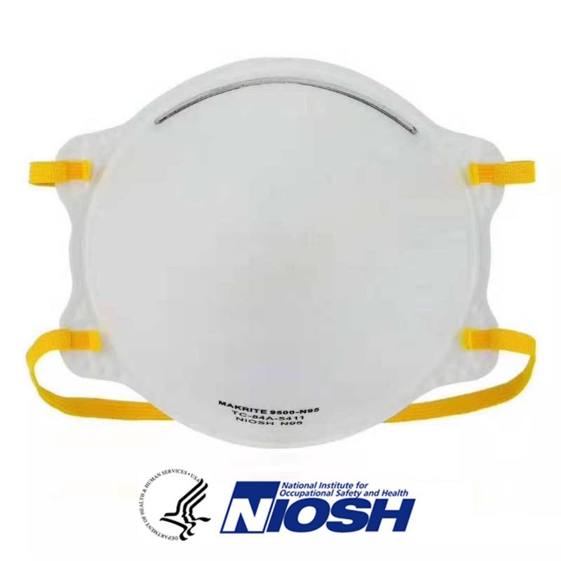 5LFM-N95CP 20-Pack Niosh N95 Approved Particulate Respirator/ Facemask for Non Medical use