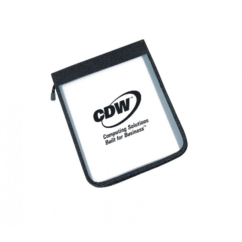 PF1051   Semi-clear Zipper Writing Folder