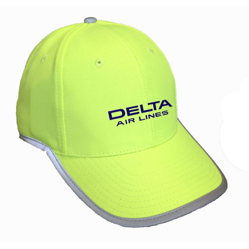 SRC1500   Safety Cap with Reflective Tape around visor and crown