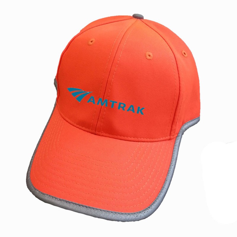SRC1600  Safety Cap with Reflective Tape around visor and crown