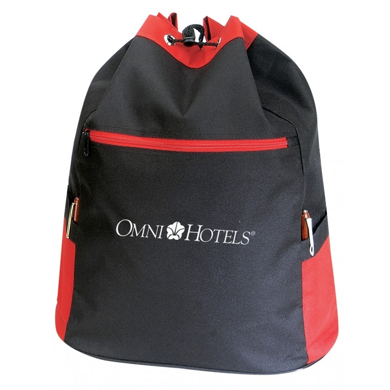 TB199   DELUXE DRAWSTRING BACKPACK