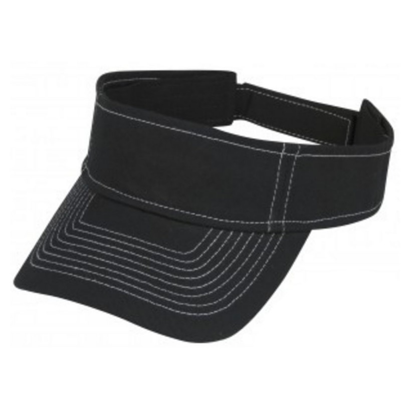 TV29202   Pro-Style visor with contrast stitching