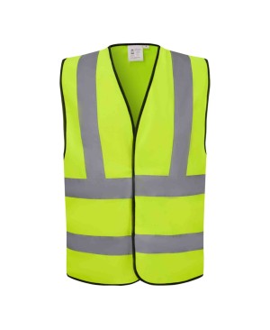SV1110   ANSI/ISEA Class 2 Economy Safety Vest Neon Green/ Yellow