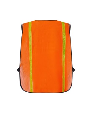 SV9200   Poly Mesh Safety Vest with 1" Wide Yellow PVC Reflective