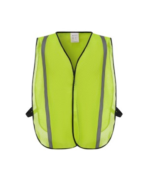 SV9100   Poly Mesh Safety Vest Neon Green/ Yellow 