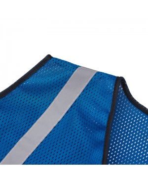 SV9110   Poly Mesh Safety Vest, Non-ANSI Royal Blue