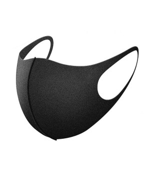 3CFM-PP300 Black Laser Cut Single Layer Breathable Reusable Face Mask