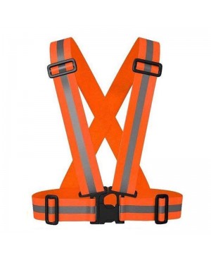 3CSVSP8120 Safety Orange Adjustable Safety Suspenders / Harness 