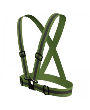 3CSVSP8130 Dark Green Adjustable Safety Suspenders / Harness 