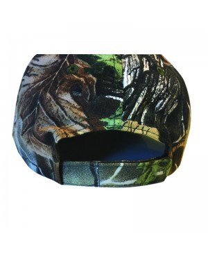 CM27205   Low Crown Constructed 5-Panel Camo Cotton Twill Cap