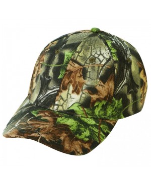 CM27207   Low Crown Constructed 6-Panel Camo Cotton Twill Cap