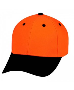 COC29109   2-Tone Flame Orange Cap 