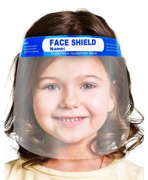 CS-FFS100-Y Kids Anti-Fog Safety Face Shield w/ Elastic Band