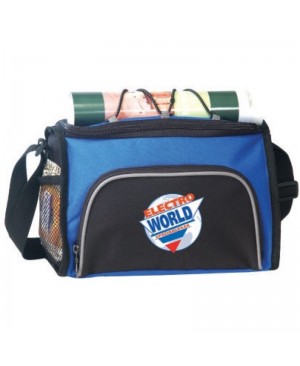 LB4064   Traveler's Sport 6-PACK COOLER Duffle Bag