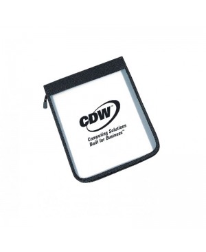 PF1051   Semi-clear Zipper Writing Folder