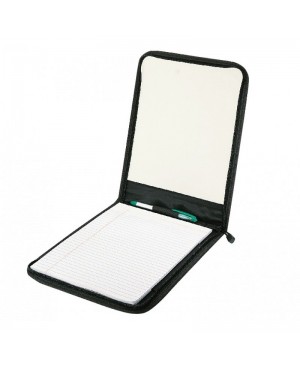 PF1051   Semi-clear Zipper Writing Folder