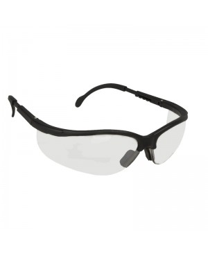 SGEKB   Safety Glasses w/ Dual Wrap-Around Lens and TPR Nose Piece