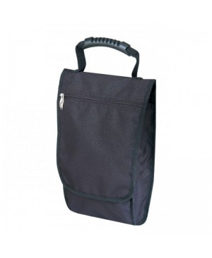 SP8046   Ripstop Shoe Bag with Carrying Handle and Front Zipper Pocket