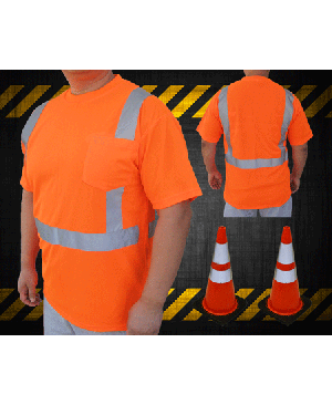 ST2000   Safety T-Shirt Neon Orange 