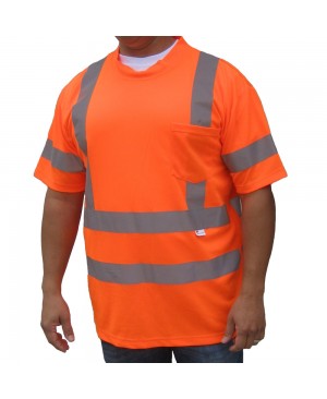 ST3200   ANSI/ISEA Class 3 Safety T-Shirt with 3M Reflective
