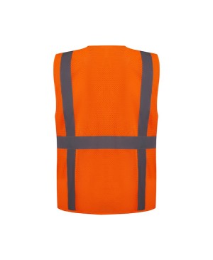 SV2200  ANSI Class 2 Surveyor Safety Vest Orange 