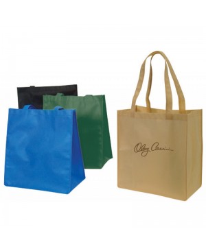 TB110   LARGE GROCERY NON-WOVEN TOTE BAG