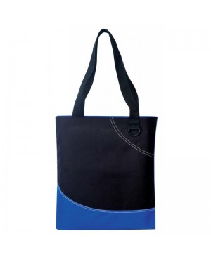 TB194   Poly Zippered Tote Bag With Key Ring