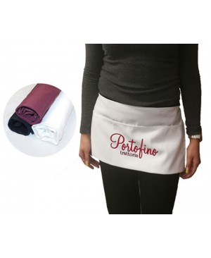 3CAP7030   3 Pockets Waist Apron 