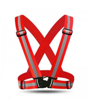 3CSVSP8140 Red Adjustable Safety Suspenders / Harness 