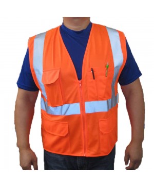 SV-FR-4250   FR Rated Safety Vest Meets ANSI/ISEA Class 2 Standards